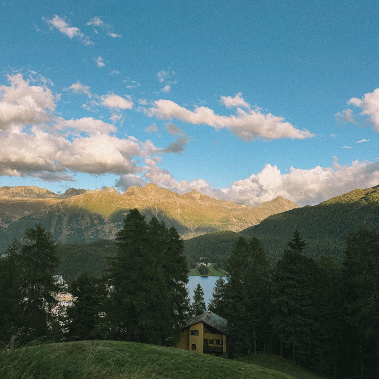 Summer over St. Moritz